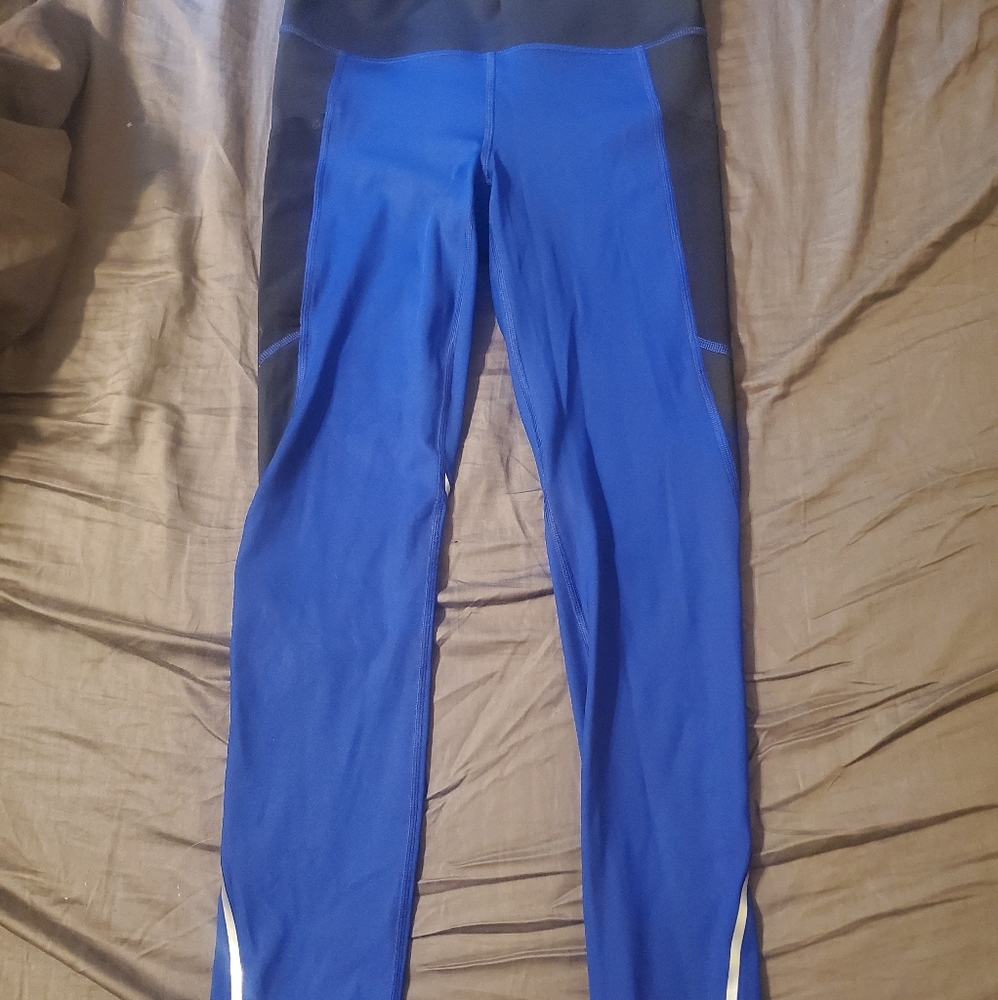 Blue Pocket Legging